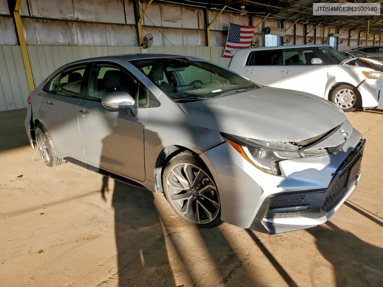 JTDS4MCE3N3500980 2022 Toyota Corolla Se