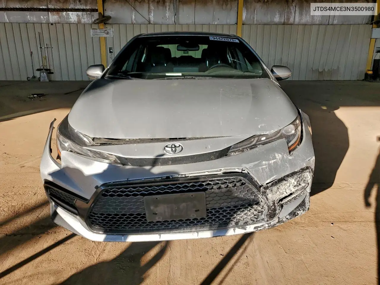 JTDS4MCE3N3500980 2022 Toyota Corolla Se