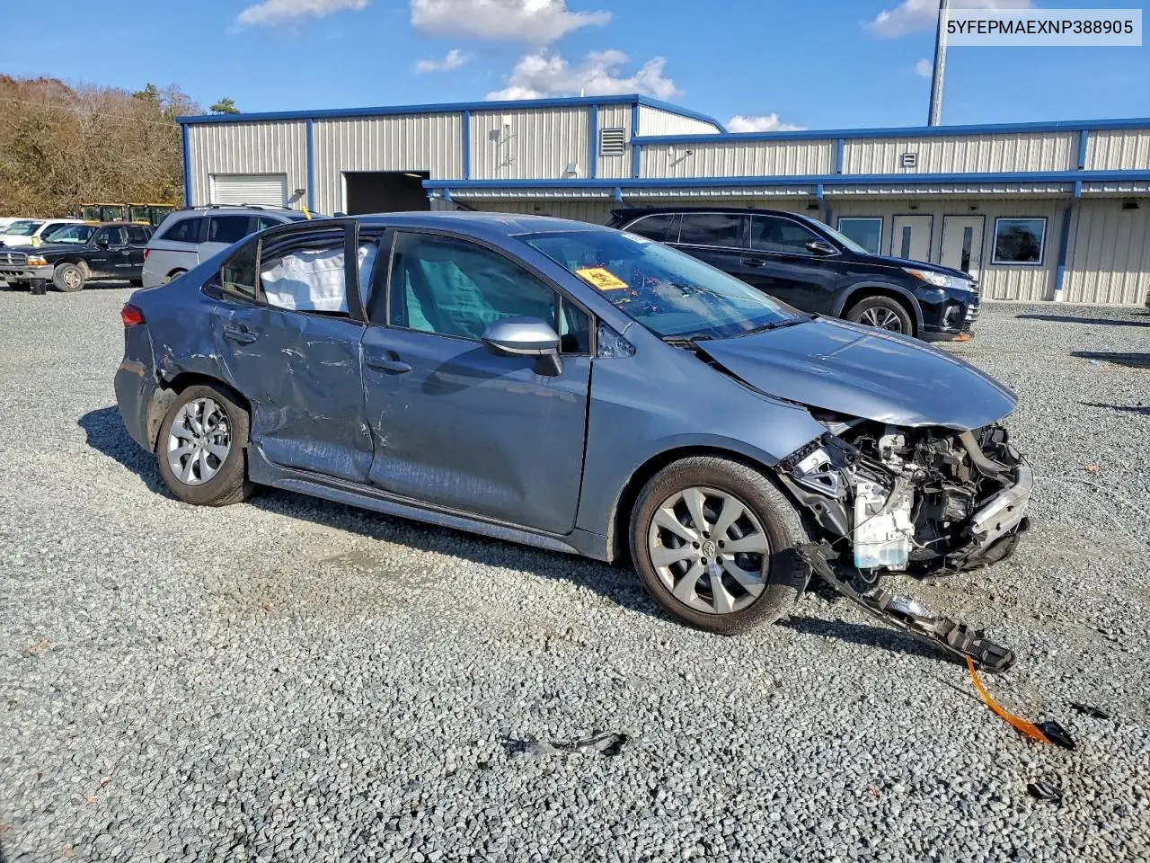 5YFEPMAEXNP388905 2022 Toyota Corolla Le