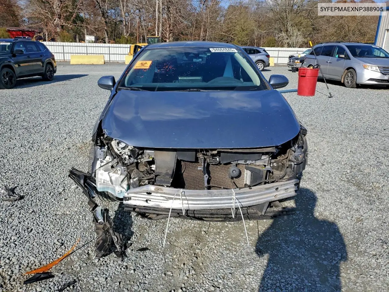 5YFEPMAEXNP388905 2022 Toyota Corolla Le