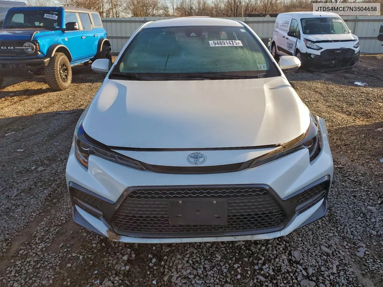 JTDS4MCE7N3504658 2022 Toyota Corolla Se