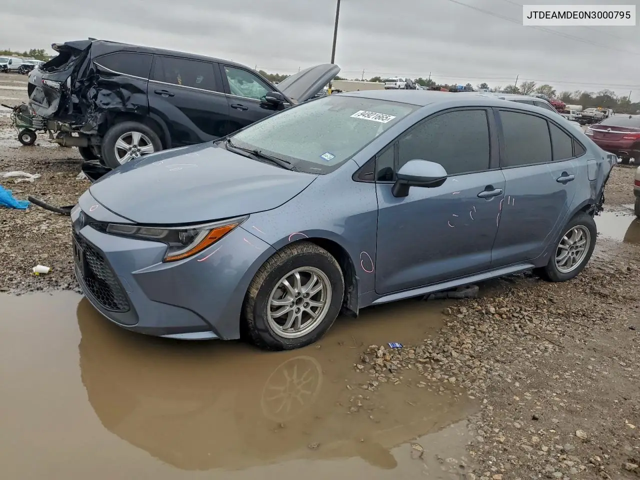 JTDEAMDE0N3000795 2022 Toyota Corolla Le