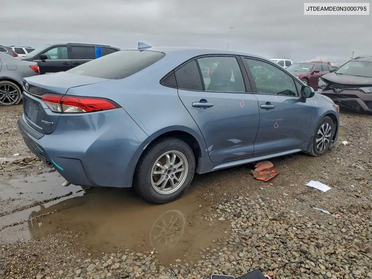 JTDEAMDE0N3000795 2022 Toyota Corolla Le