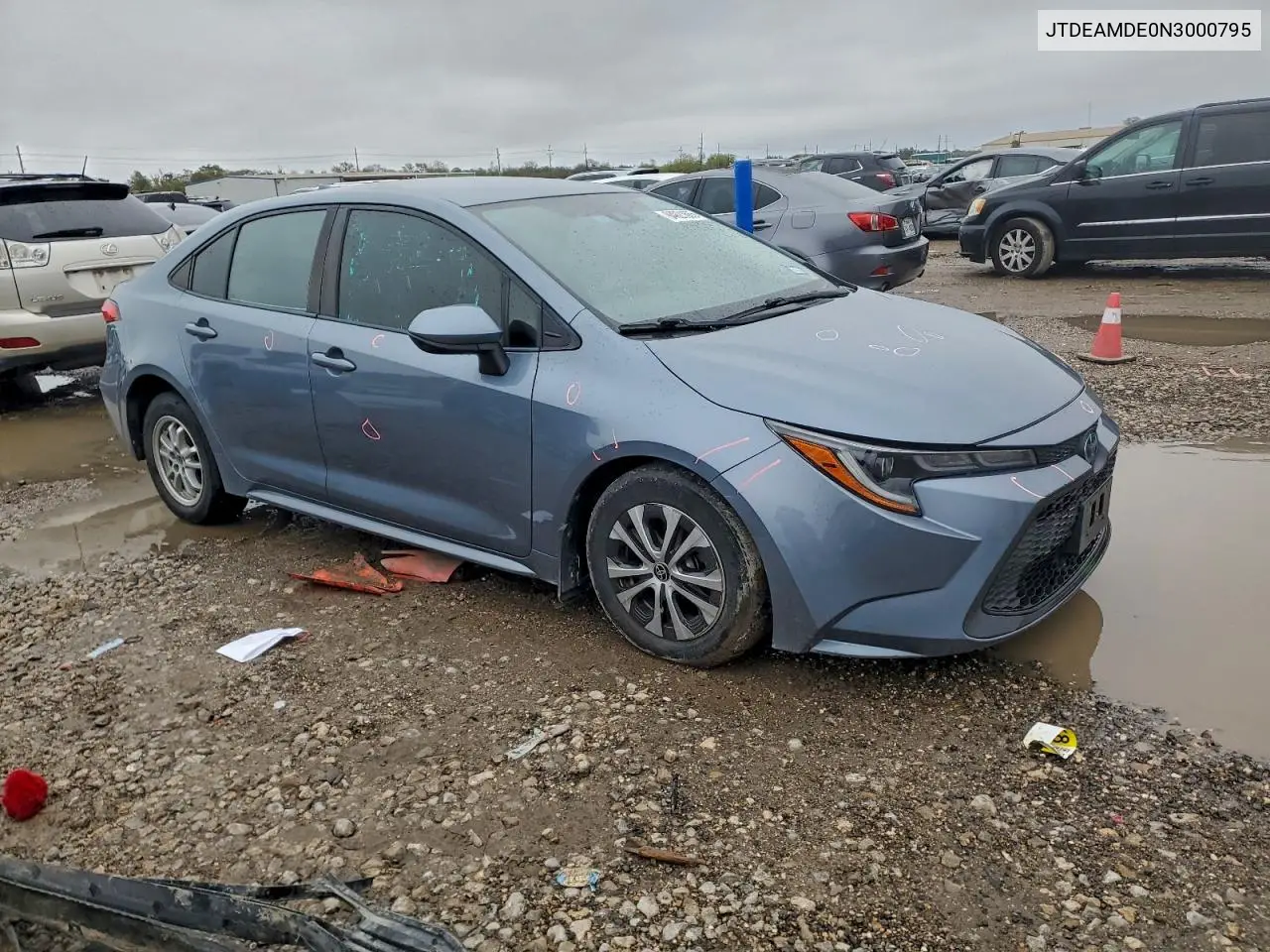 JTDEAMDE0N3000795 2022 Toyota Corolla Le
