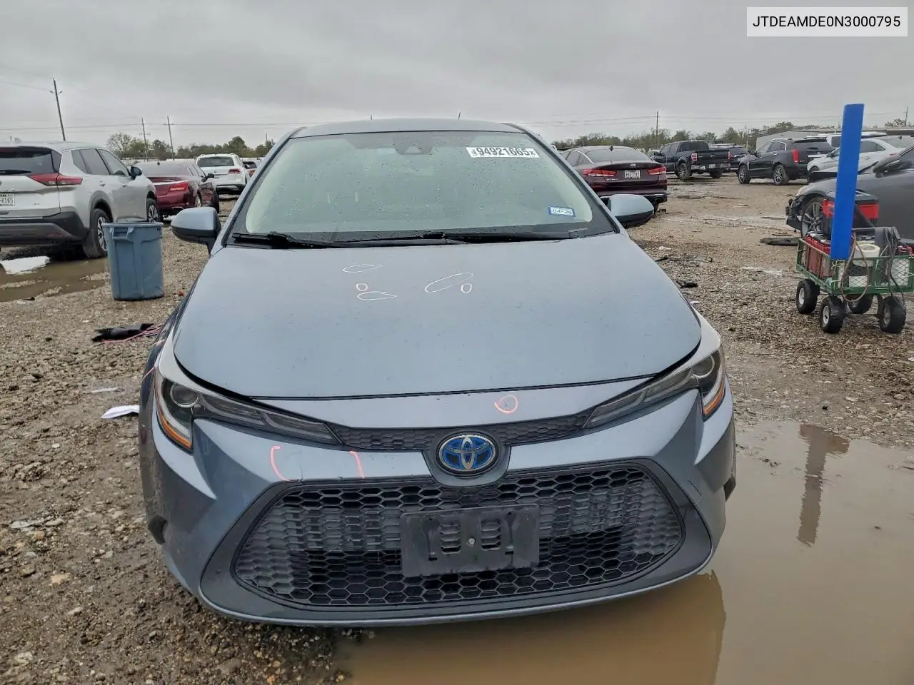 JTDEAMDE0N3000795 2022 Toyota Corolla Le