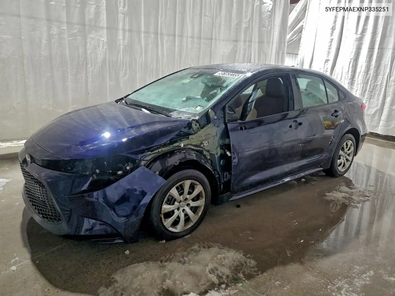 5YFEPMAEXNP335251 2022 Toyota Corolla Le