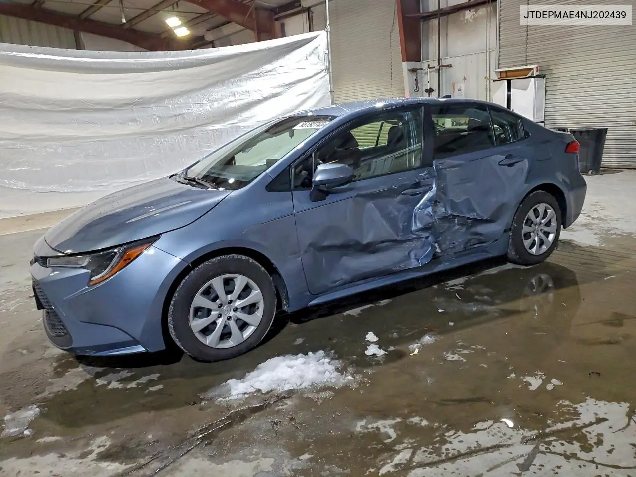 JTDEPMAE4NJ202439 2022 Toyota Corolla Le