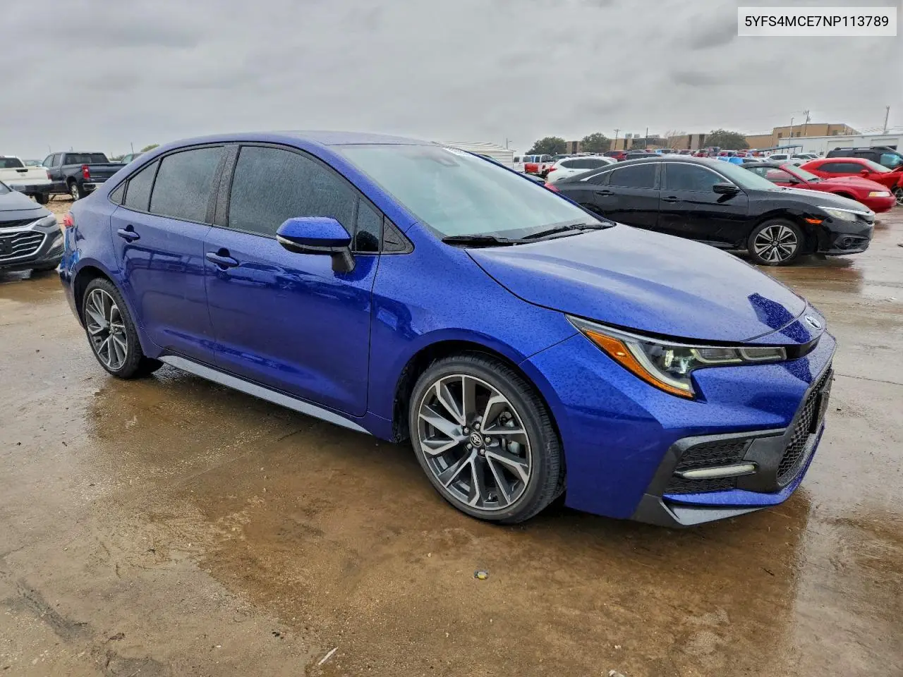 5YFS4MCE7NP113789 2022 Toyota Corolla Se