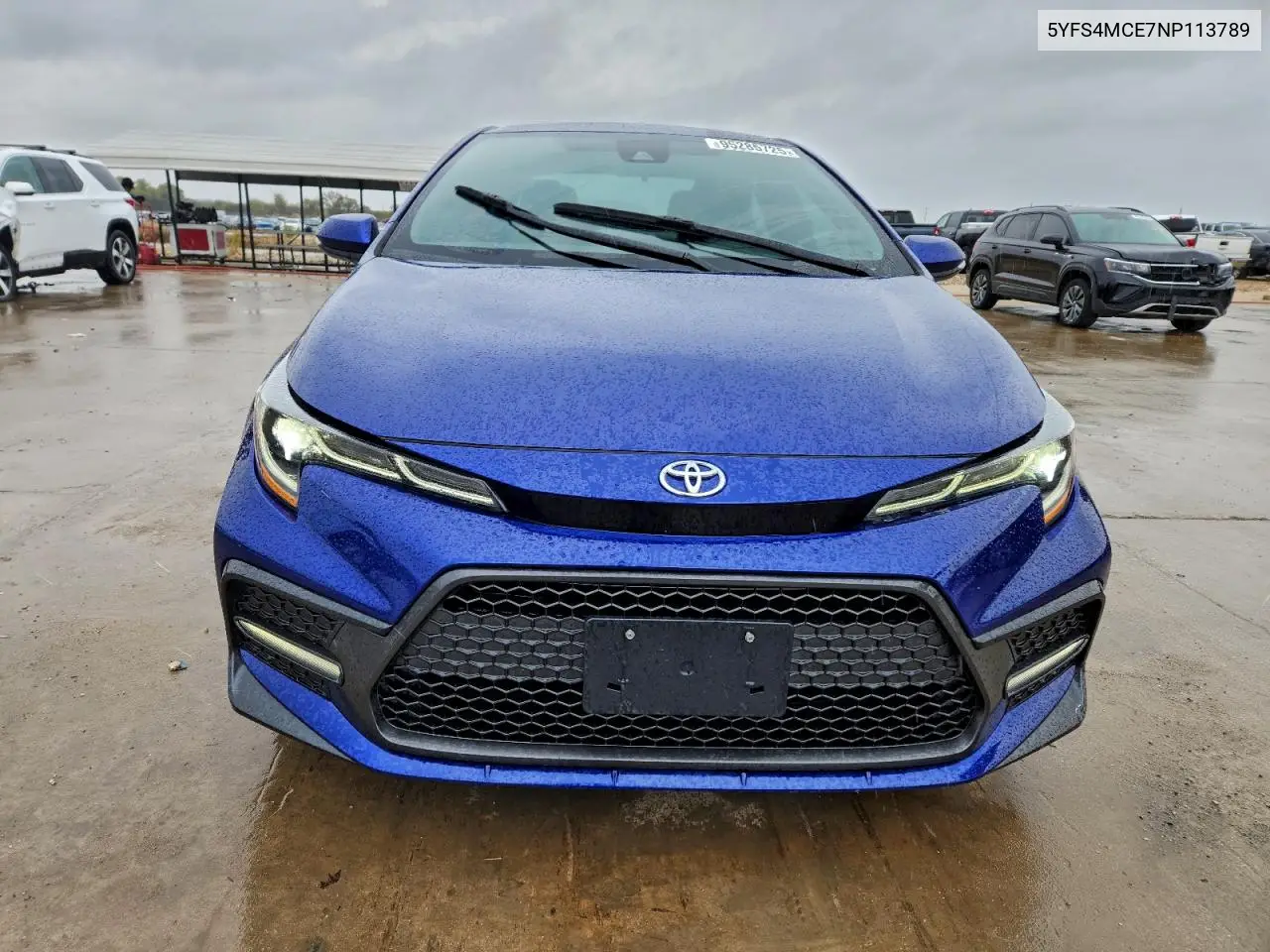 5YFS4MCE7NP113789 2022 Toyota Corolla Se