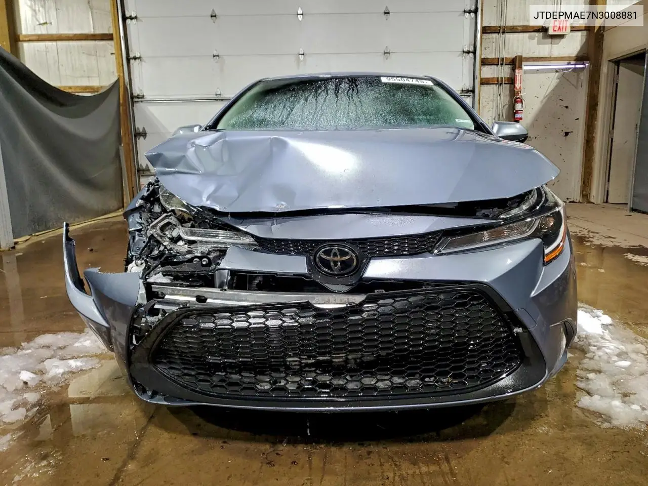 JTDEPMAE7N3008881 2022 Toyota Corolla Le