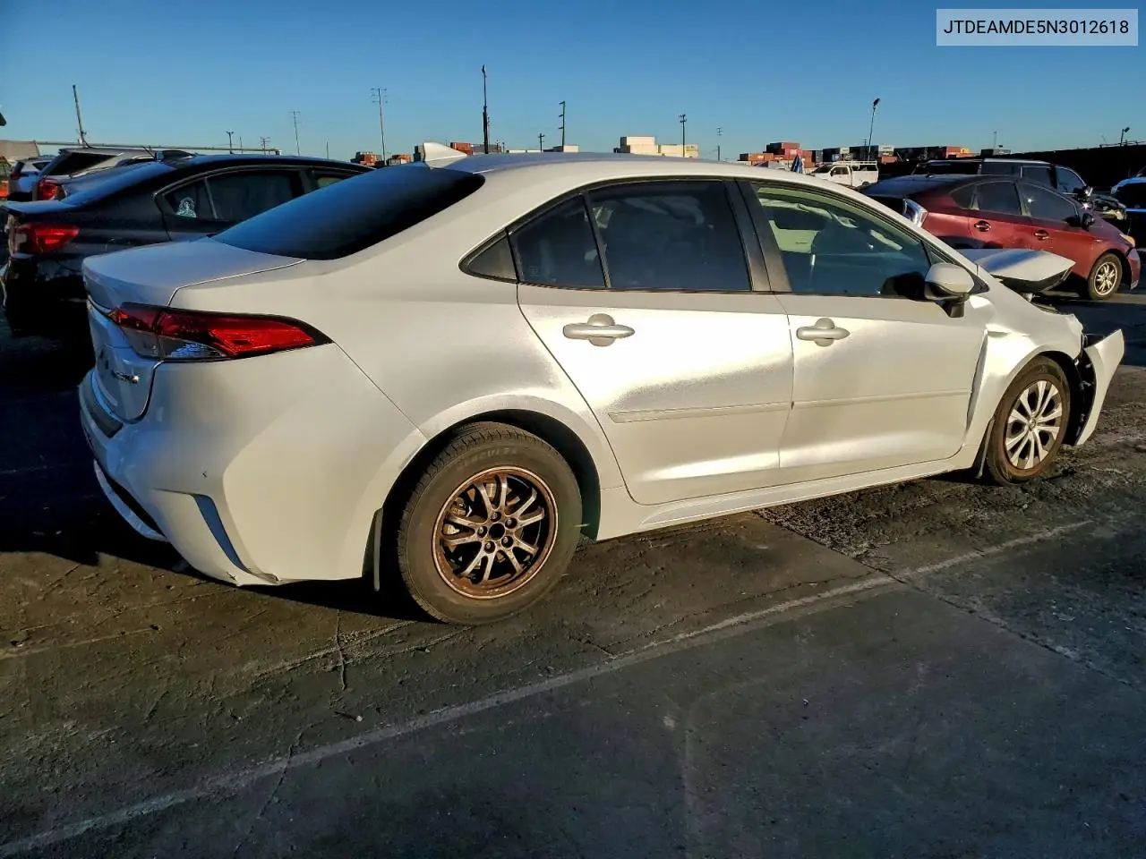 JTDEAMDE5N3012618 2022 Toyota Corolla Le