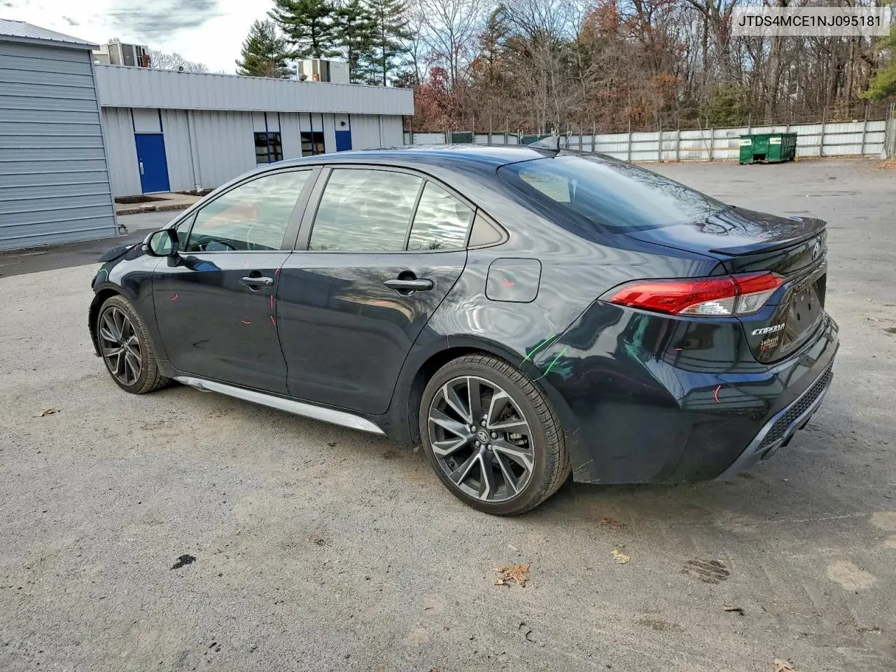 JTDS4MCE1NJ095181 2022 Toyota Corolla Se