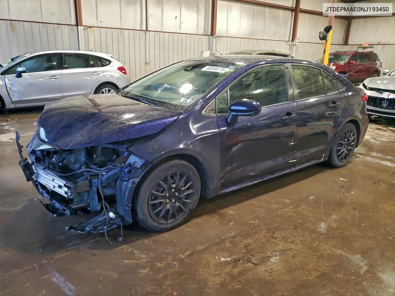 JTDEPMAE0NJ193450 2022 Toyota Corolla Le