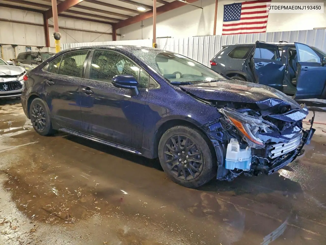 JTDEPMAE0NJ193450 2022 Toyota Corolla Le