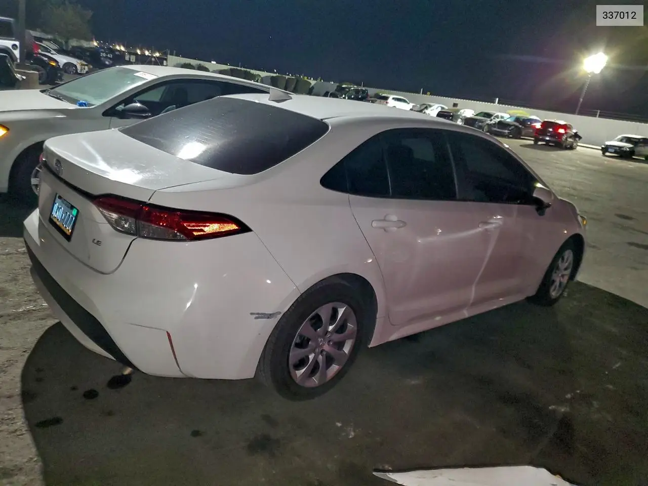 337012 2022 Toyota Corolla Le