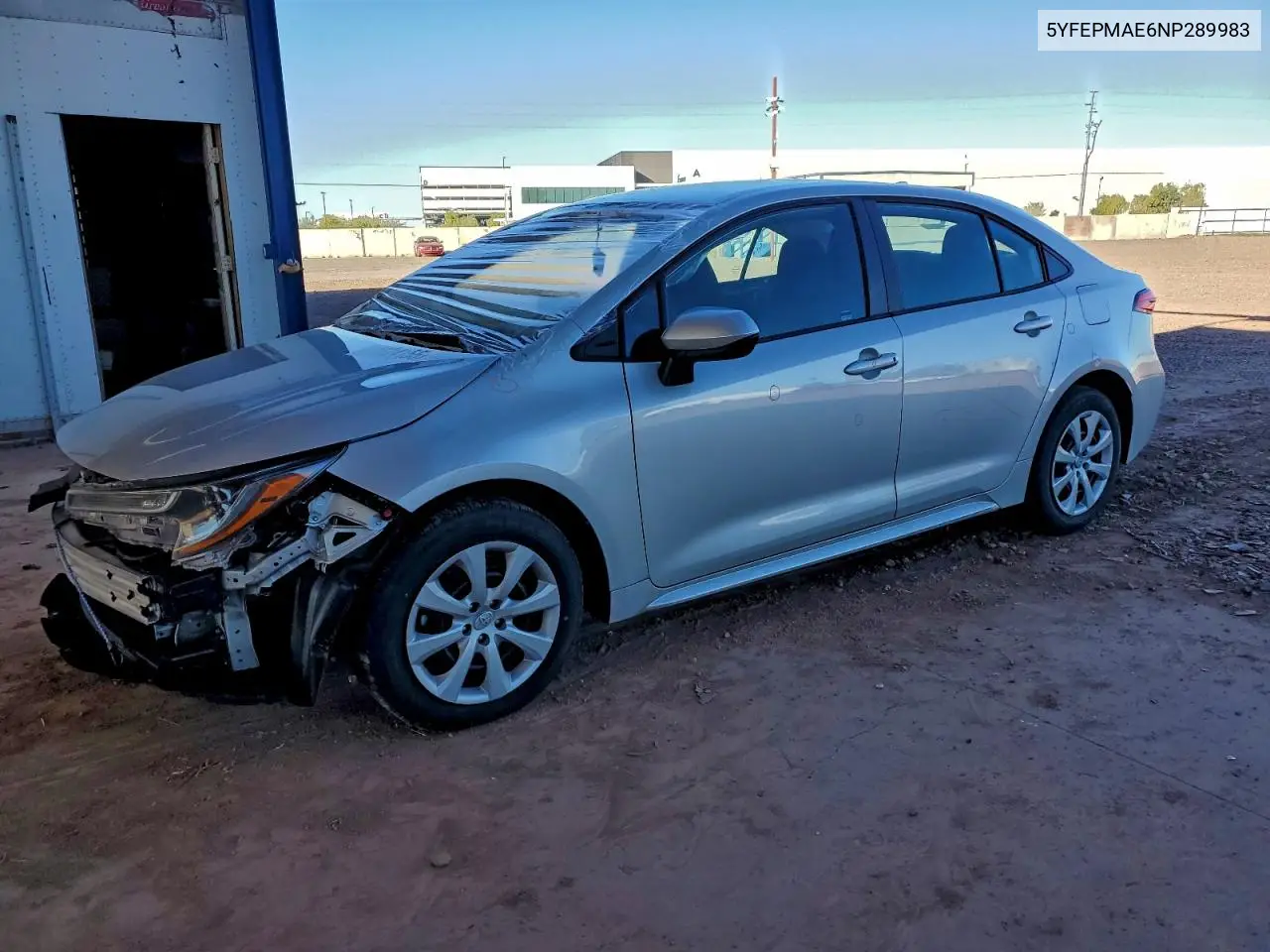 5YFEPMAE6NP289983 2022 Toyota Corolla Le