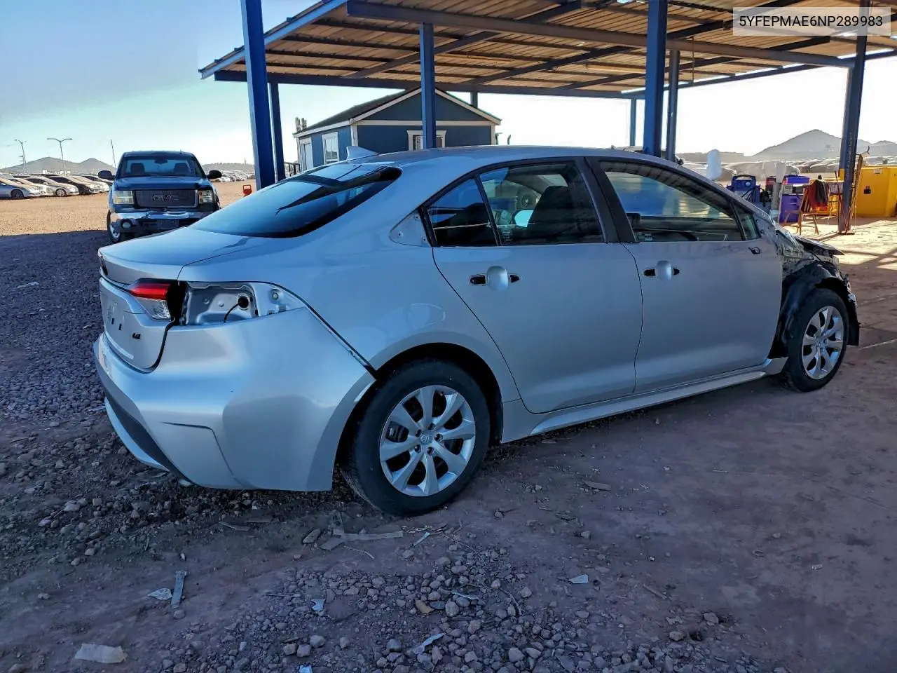 5YFEPMAE6NP289983 2022 Toyota Corolla Le
