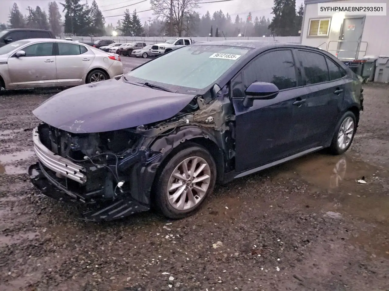 5YFHPMAE8NP293501 2022 Toyota Corolla Le
