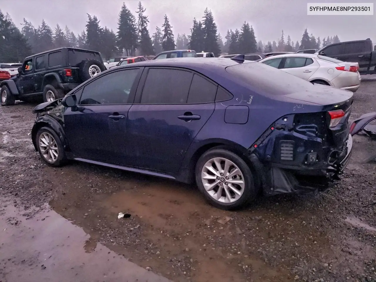 5YFHPMAE8NP293501 2022 Toyota Corolla Le