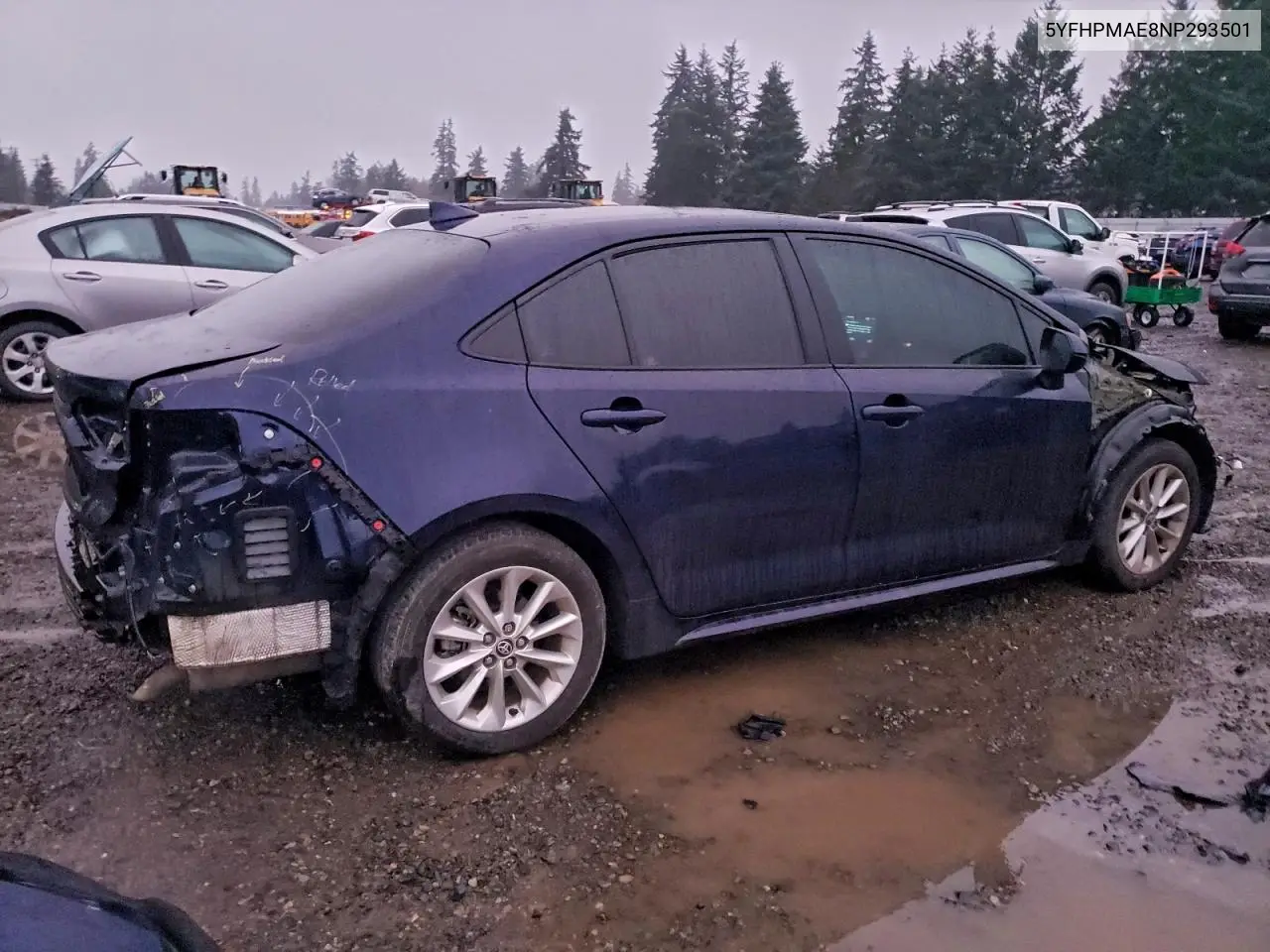 5YFHPMAE8NP293501 2022 Toyota Corolla Le