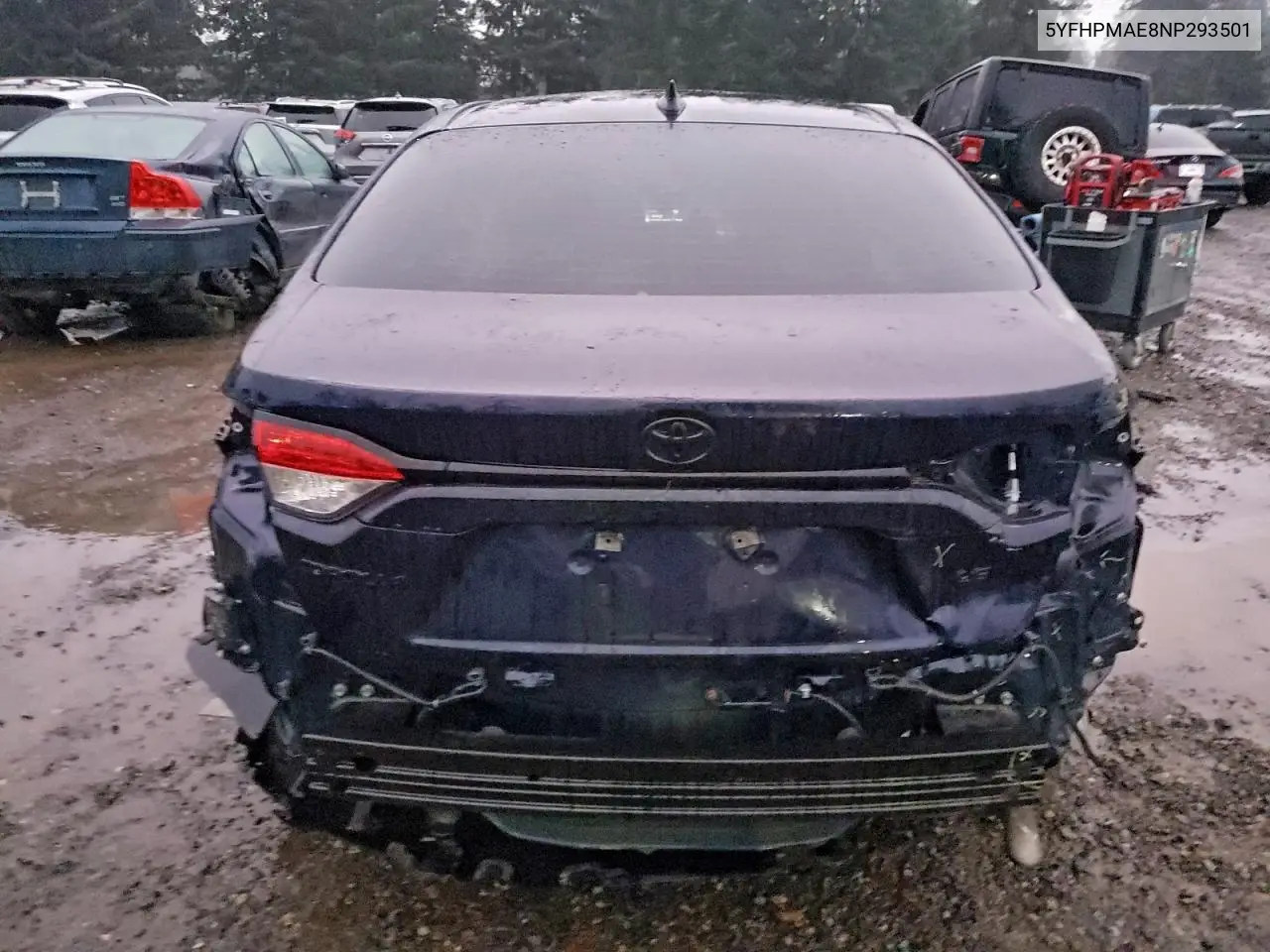 5YFHPMAE8NP293501 2022 Toyota Corolla Le