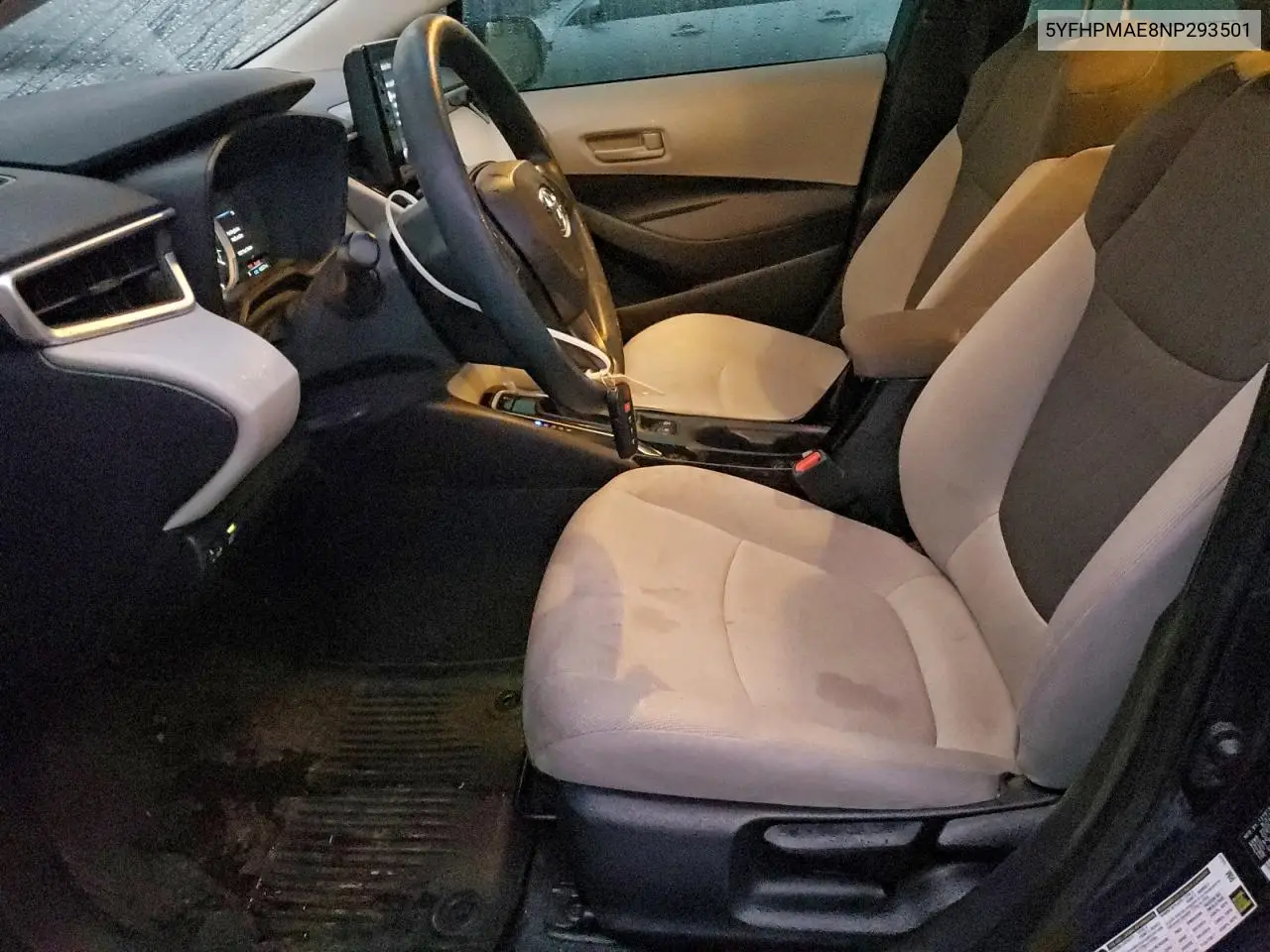 5YFHPMAE8NP293501 2022 Toyota Corolla Le