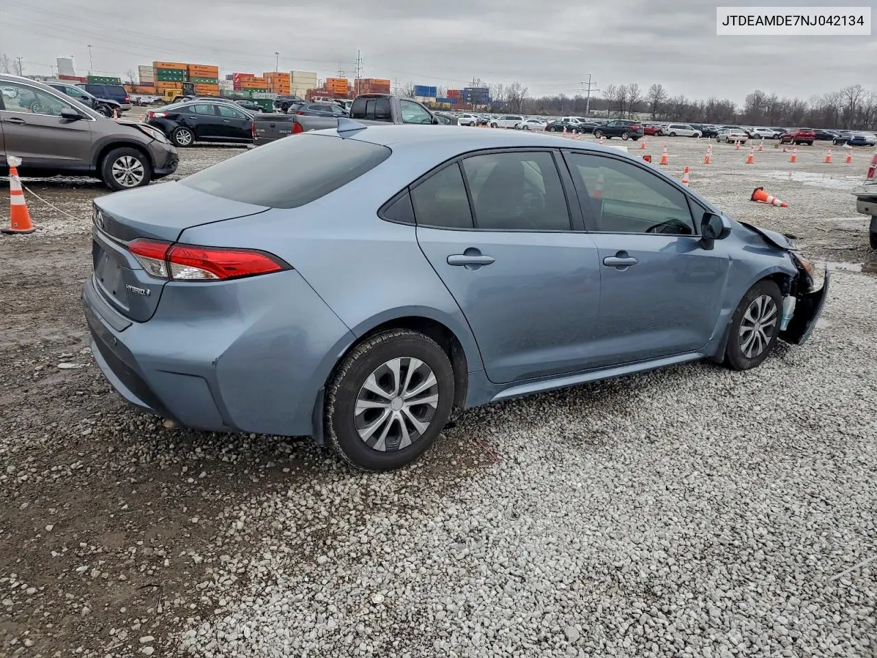 JTDEAMDE7NJ042134 2022 Toyota Corolla Le