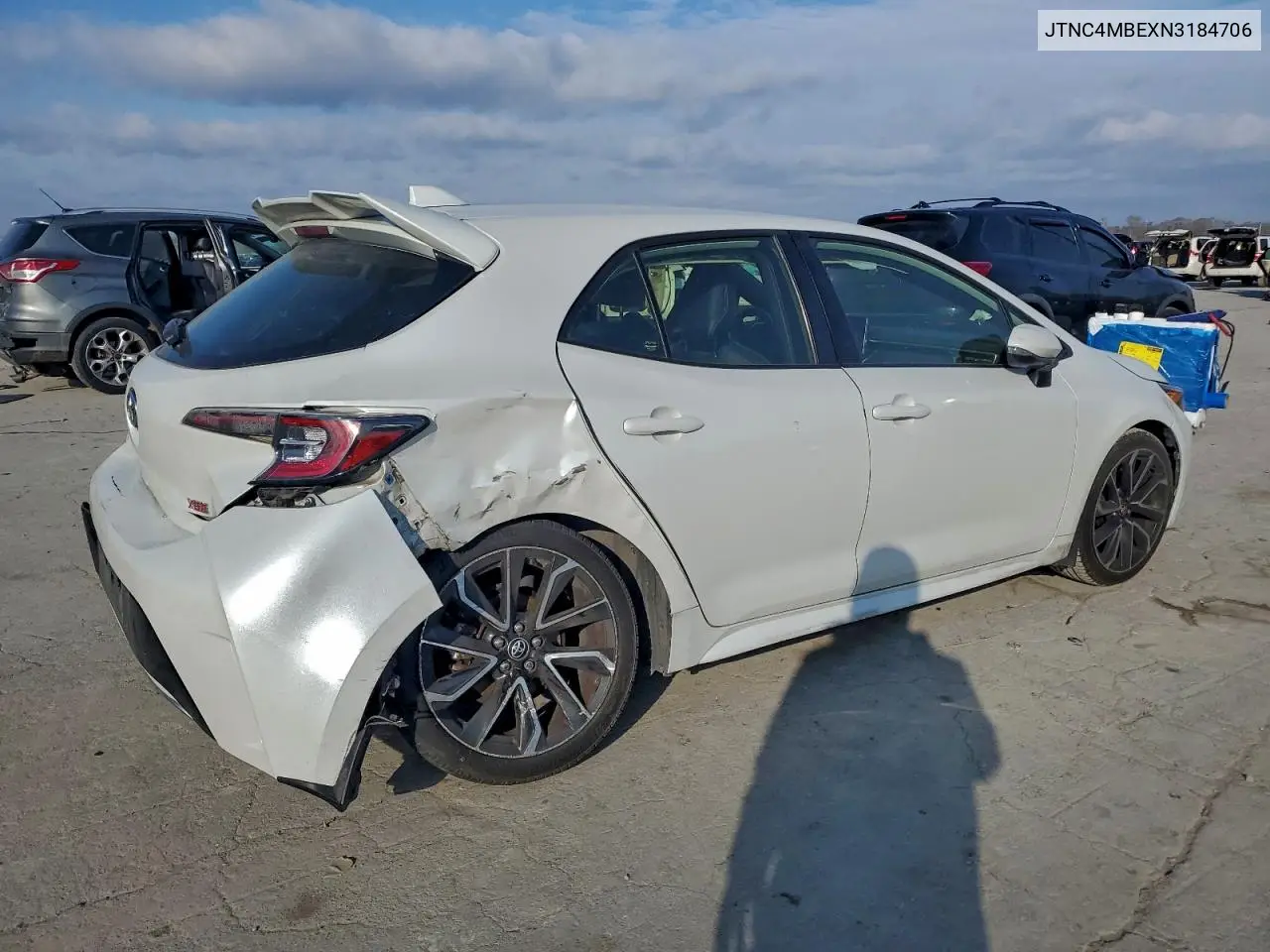 JTNC4MBEXN3184706 2022 Toyota Corolla Xse