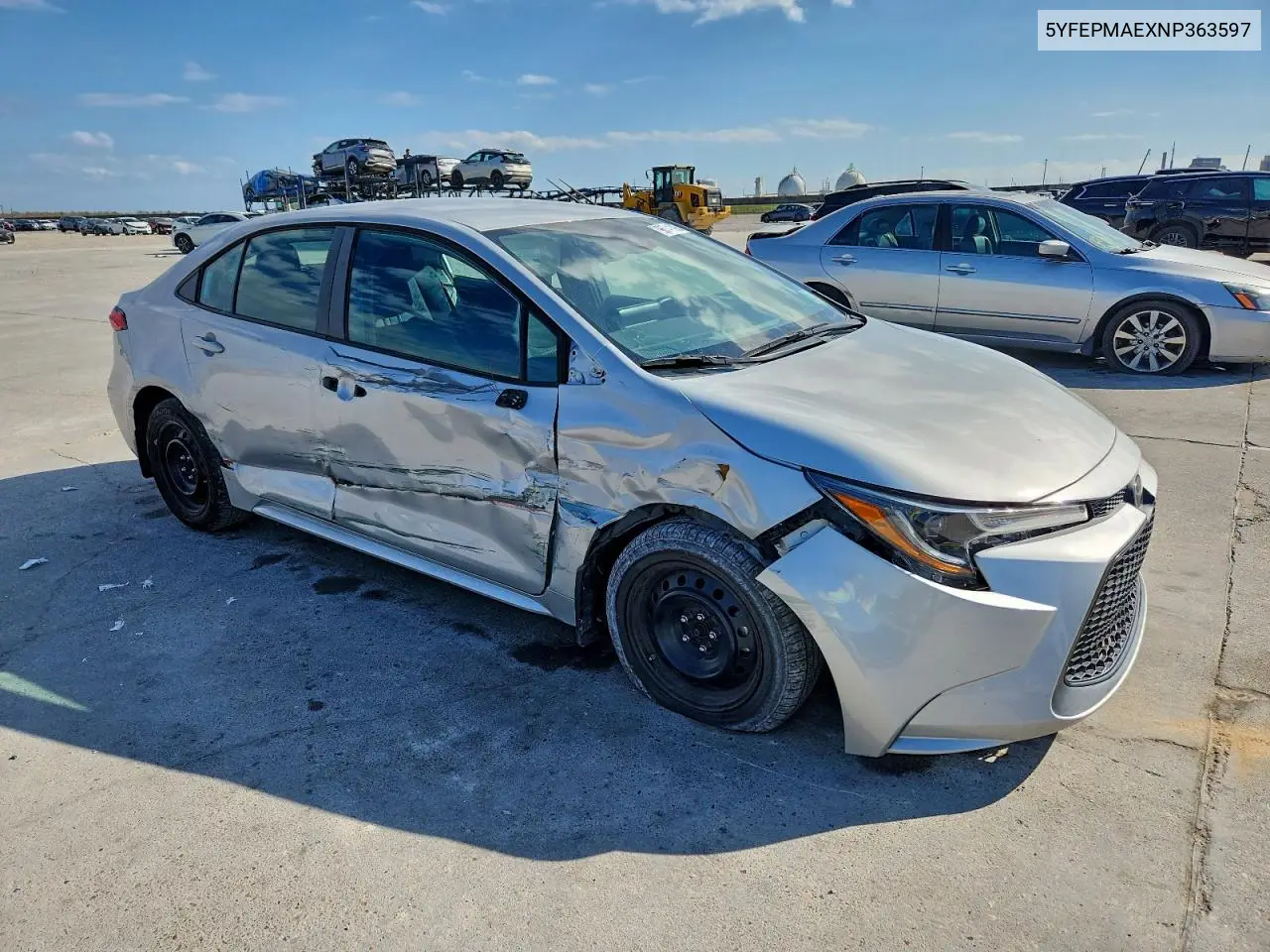 5YFEPMAEXNP363597 2022 Toyota Corolla Le