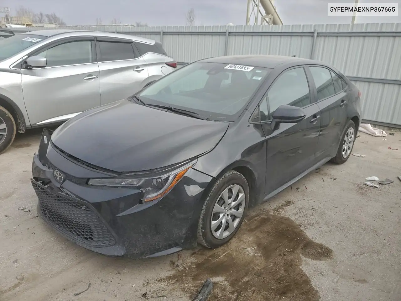 5YFEPMAEXNP367665 2022 Toyota Corolla Le