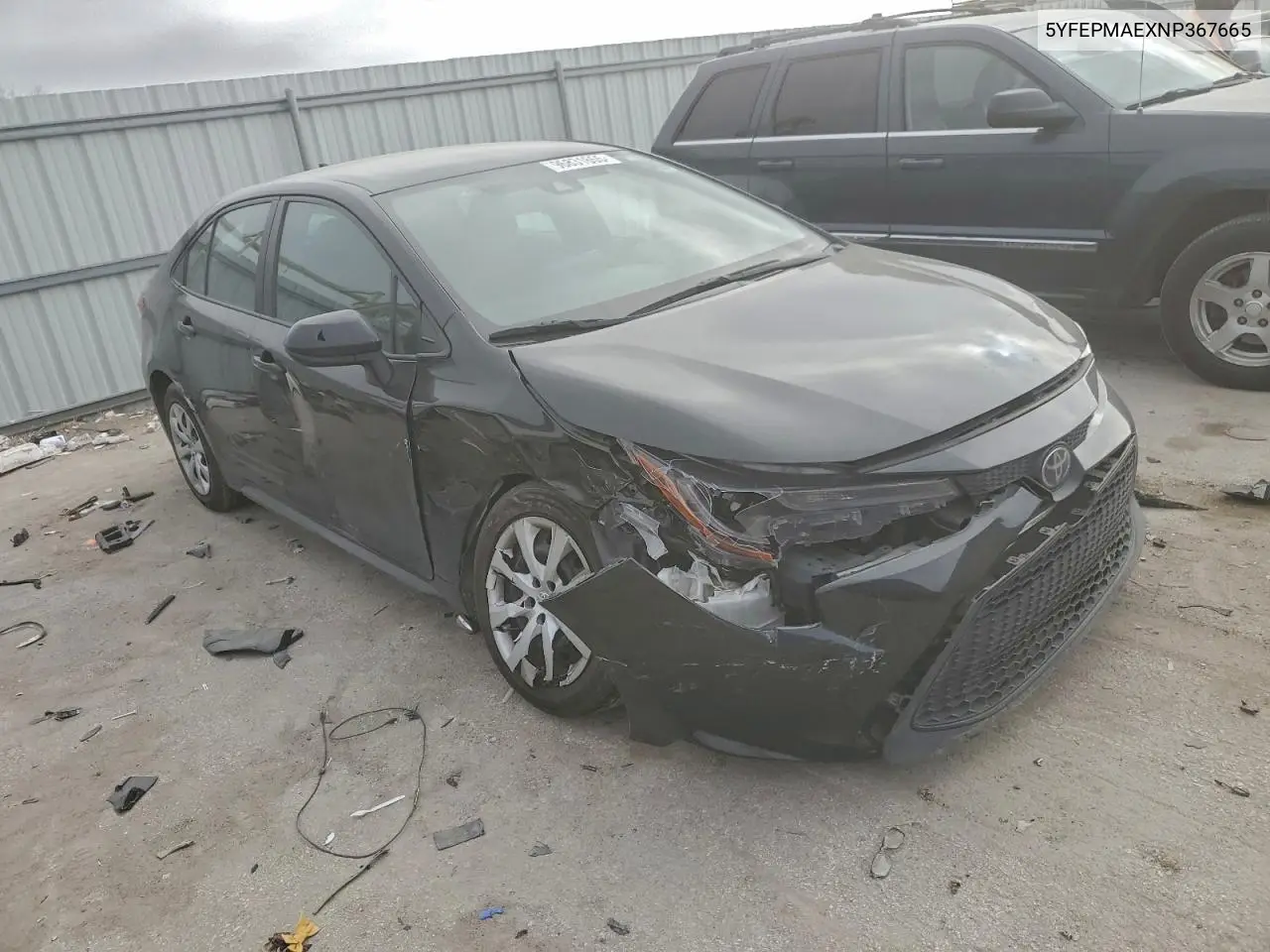 5YFEPMAEXNP367665 2022 Toyota Corolla Le