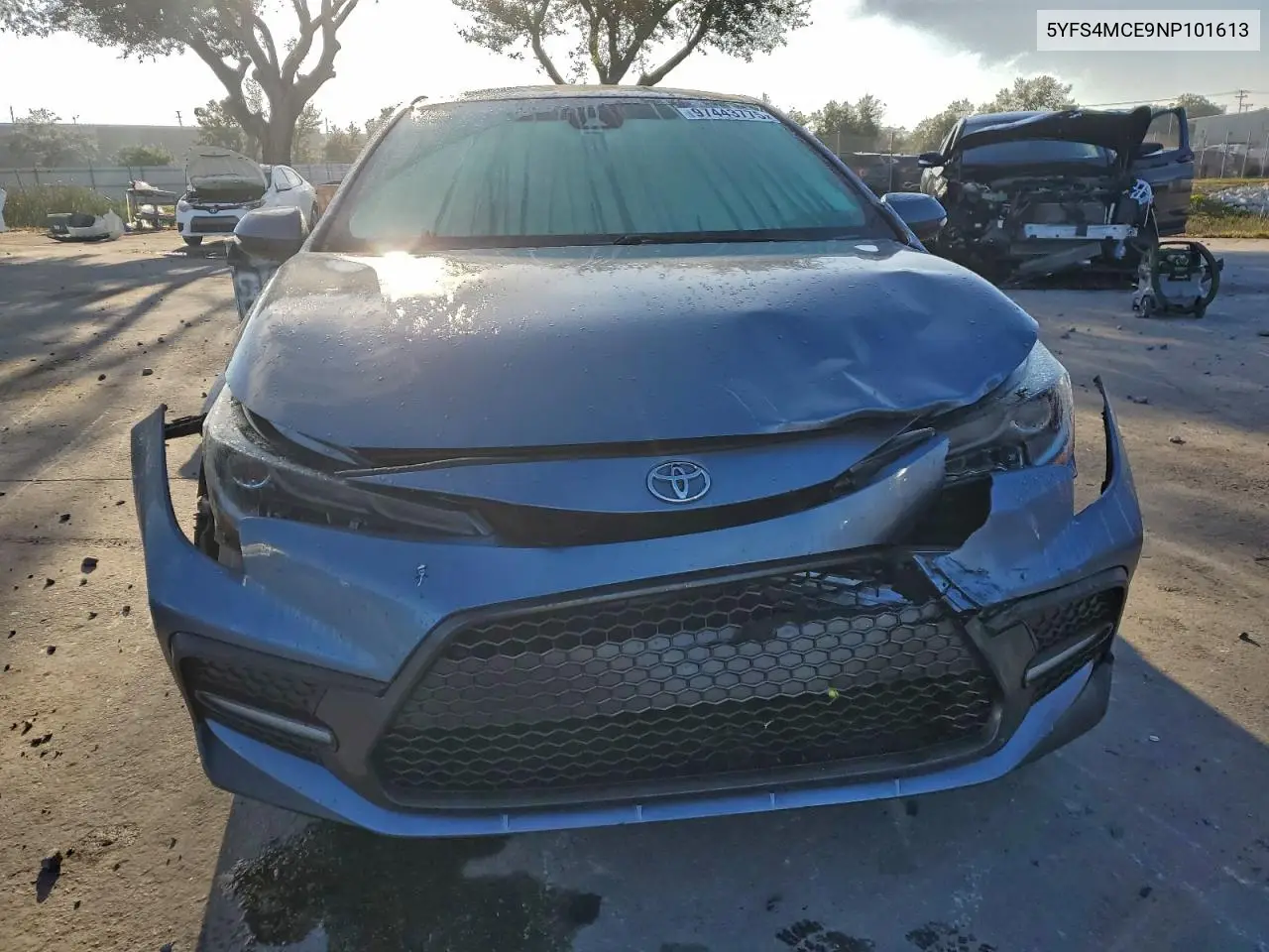 5YFS4MCE9NP101613 2022 Toyota Corolla Se