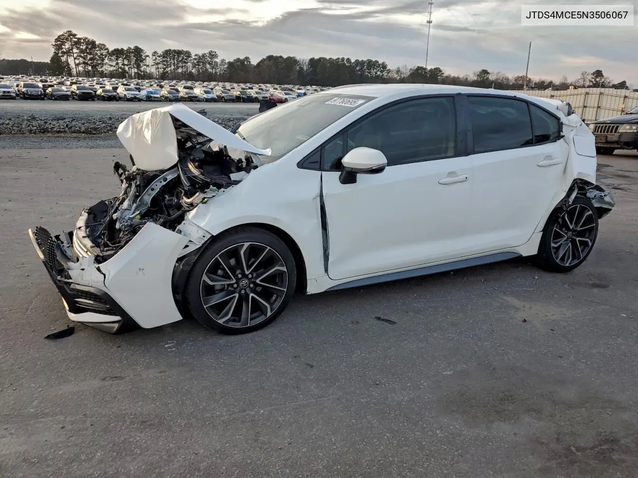 JTDS4MCE5N3506067 2022 Toyota Corolla Se