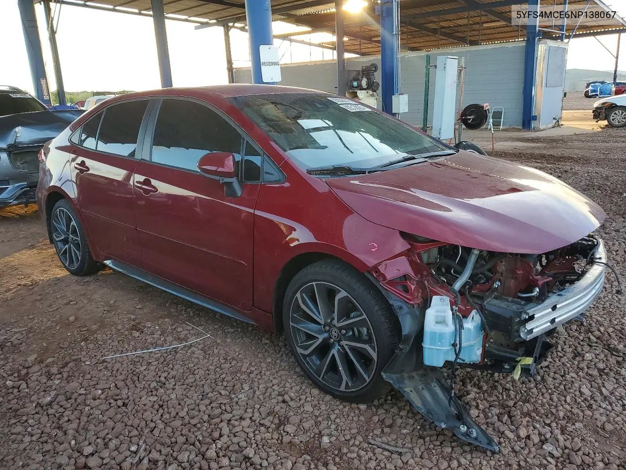 5YFS4MCE6NP138067 2022 Toyota Corolla Se