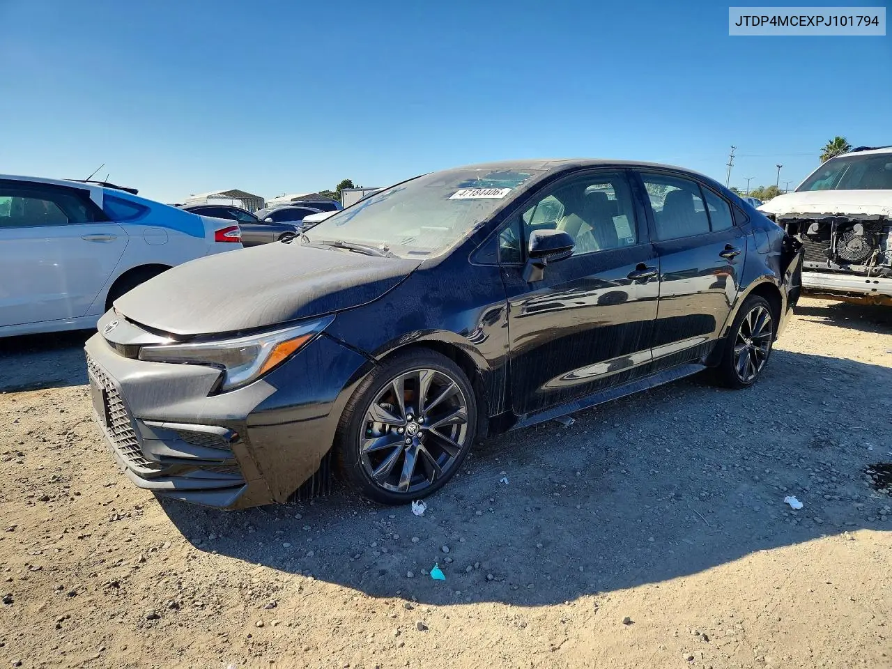 JTDP4MCEXPJ101794 2023 Toyota Corolla Se