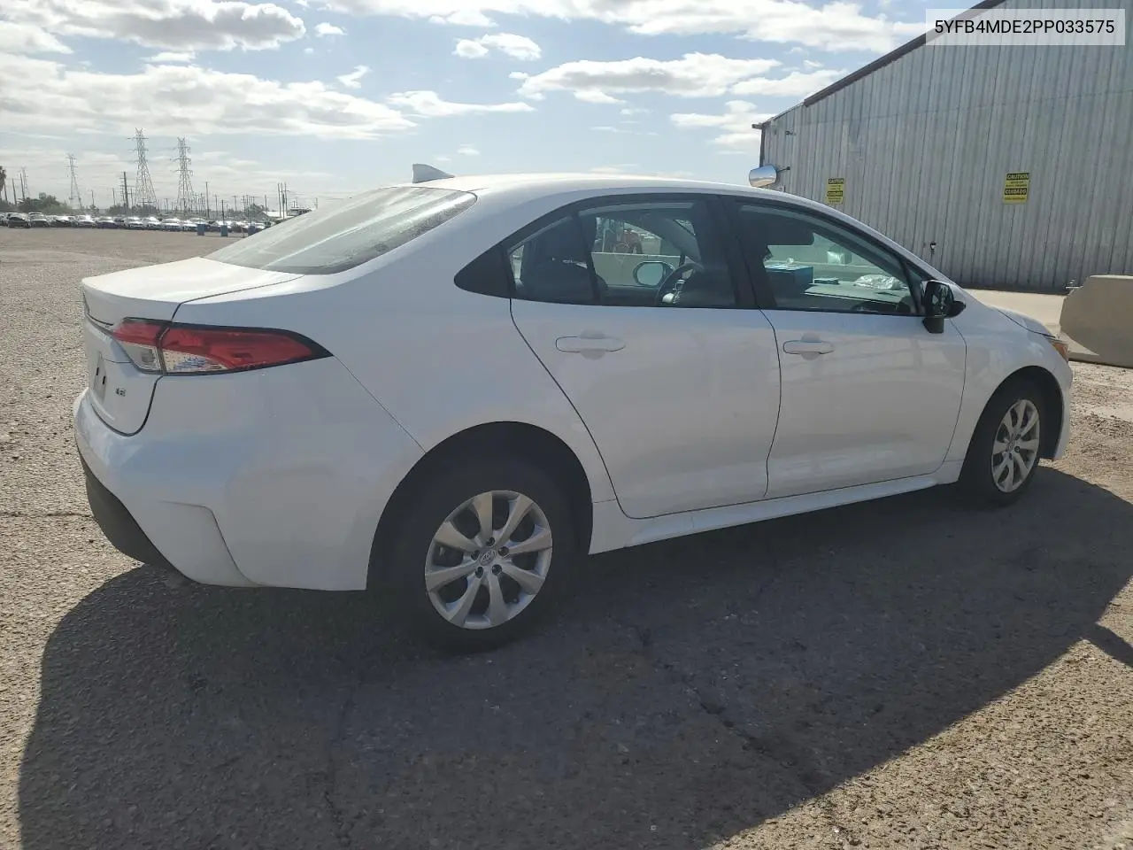 5YFB4MDE2PP033575 2023 Toyota Corolla Le
