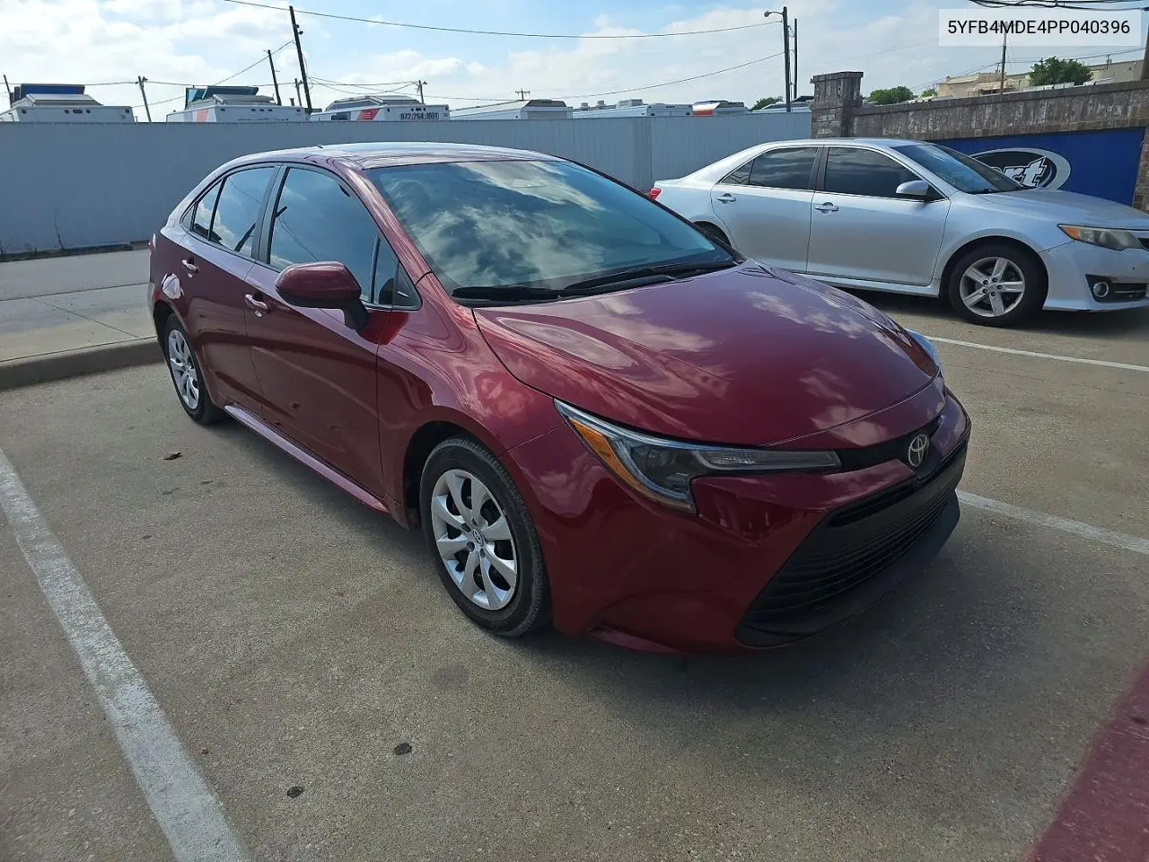5YFB4MDE4PP040396 2023 Toyota Corolla Le