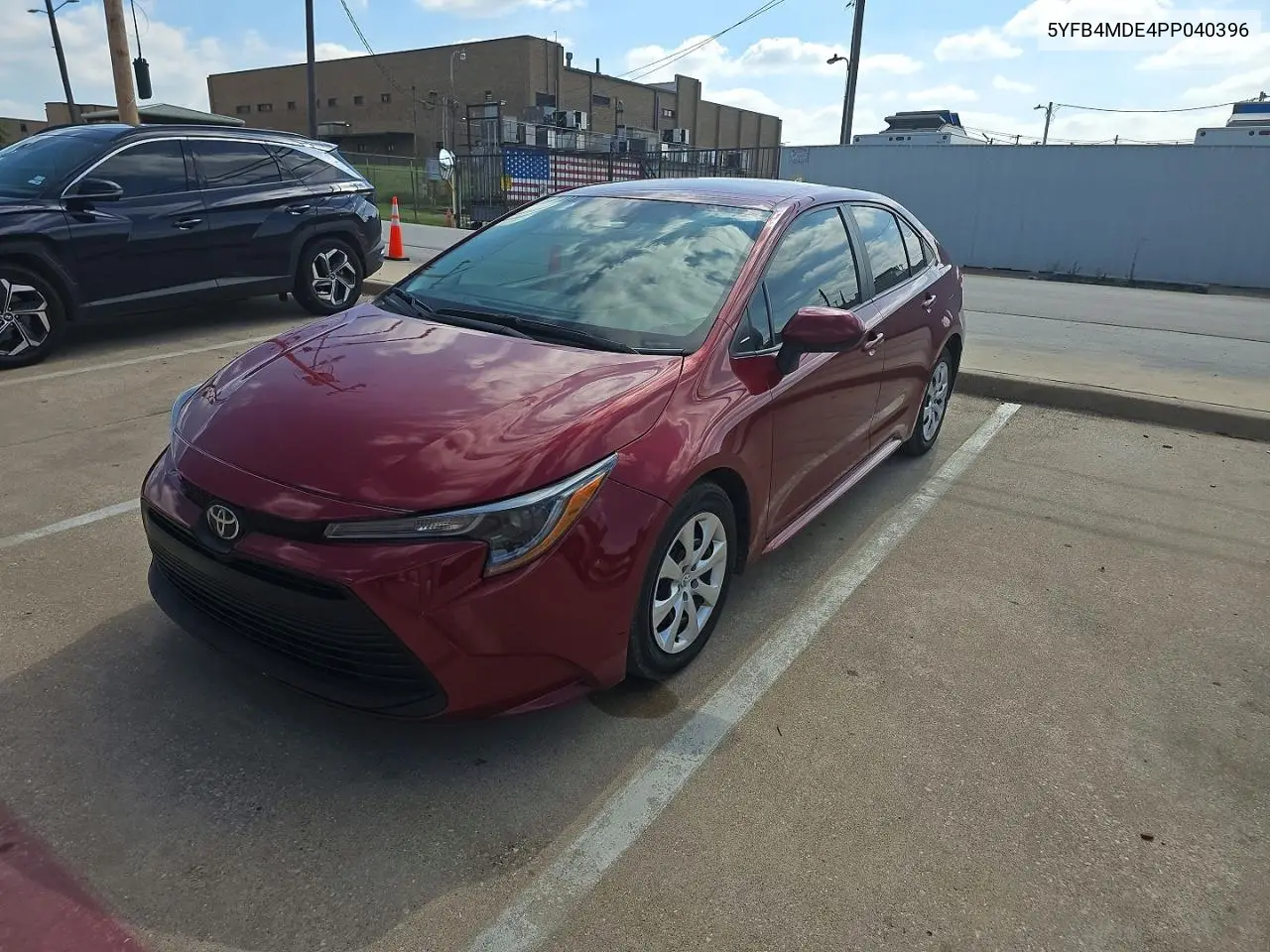 5YFB4MDE4PP040396 2023 Toyota Corolla Le
