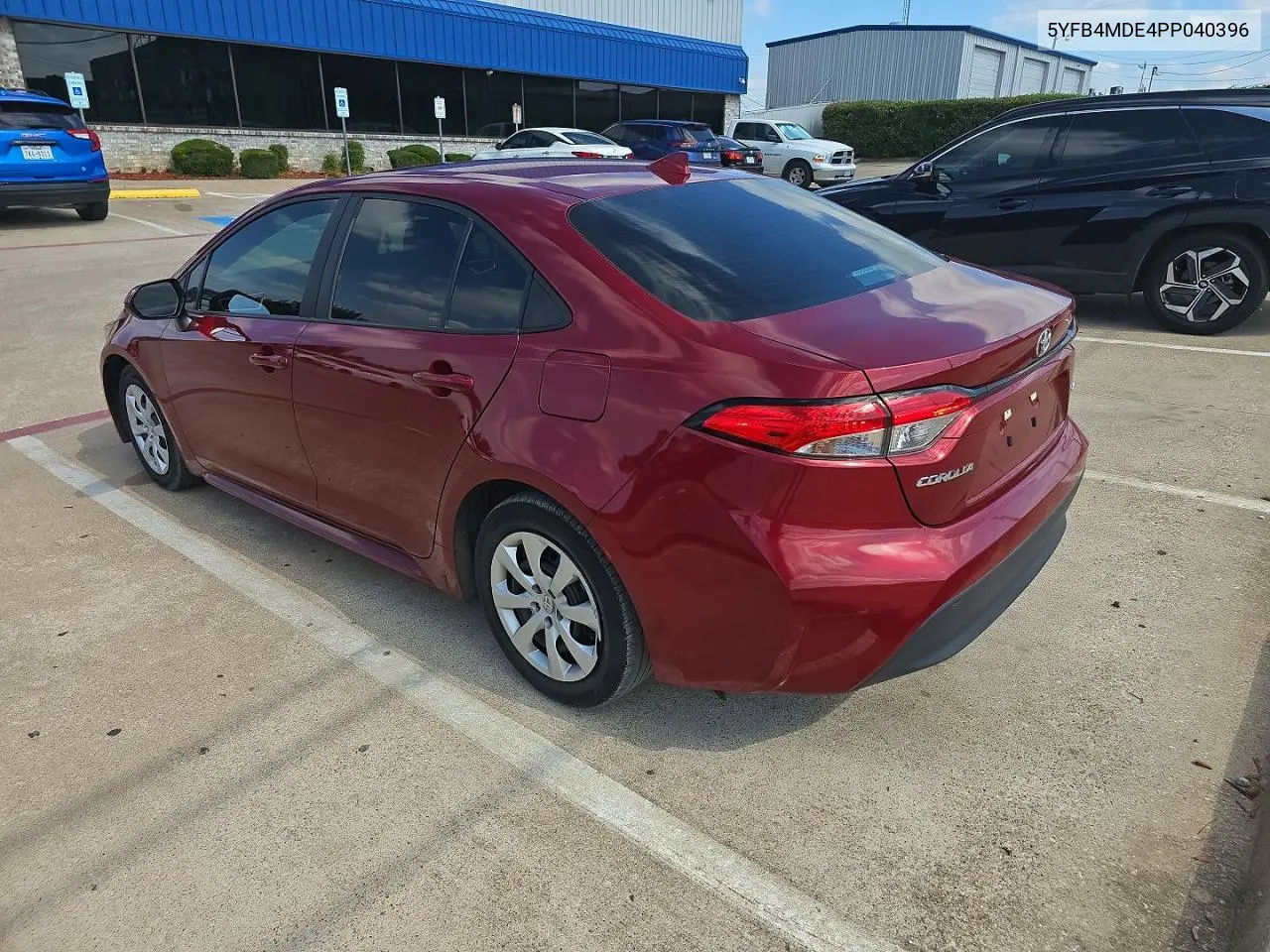 5YFB4MDE4PP040396 2023 Toyota Corolla Le