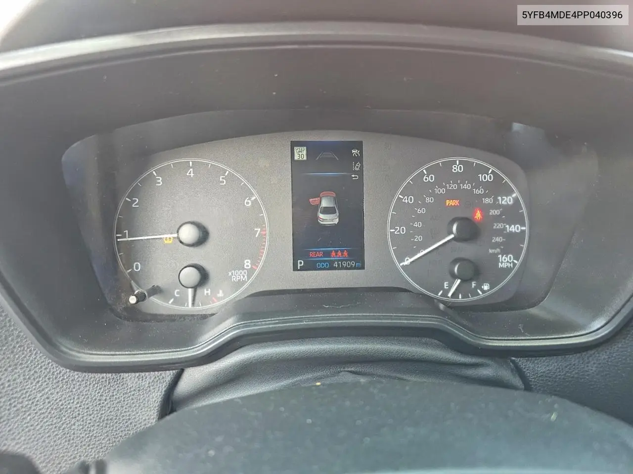 5YFB4MDE4PP040396 2023 Toyota Corolla Le
