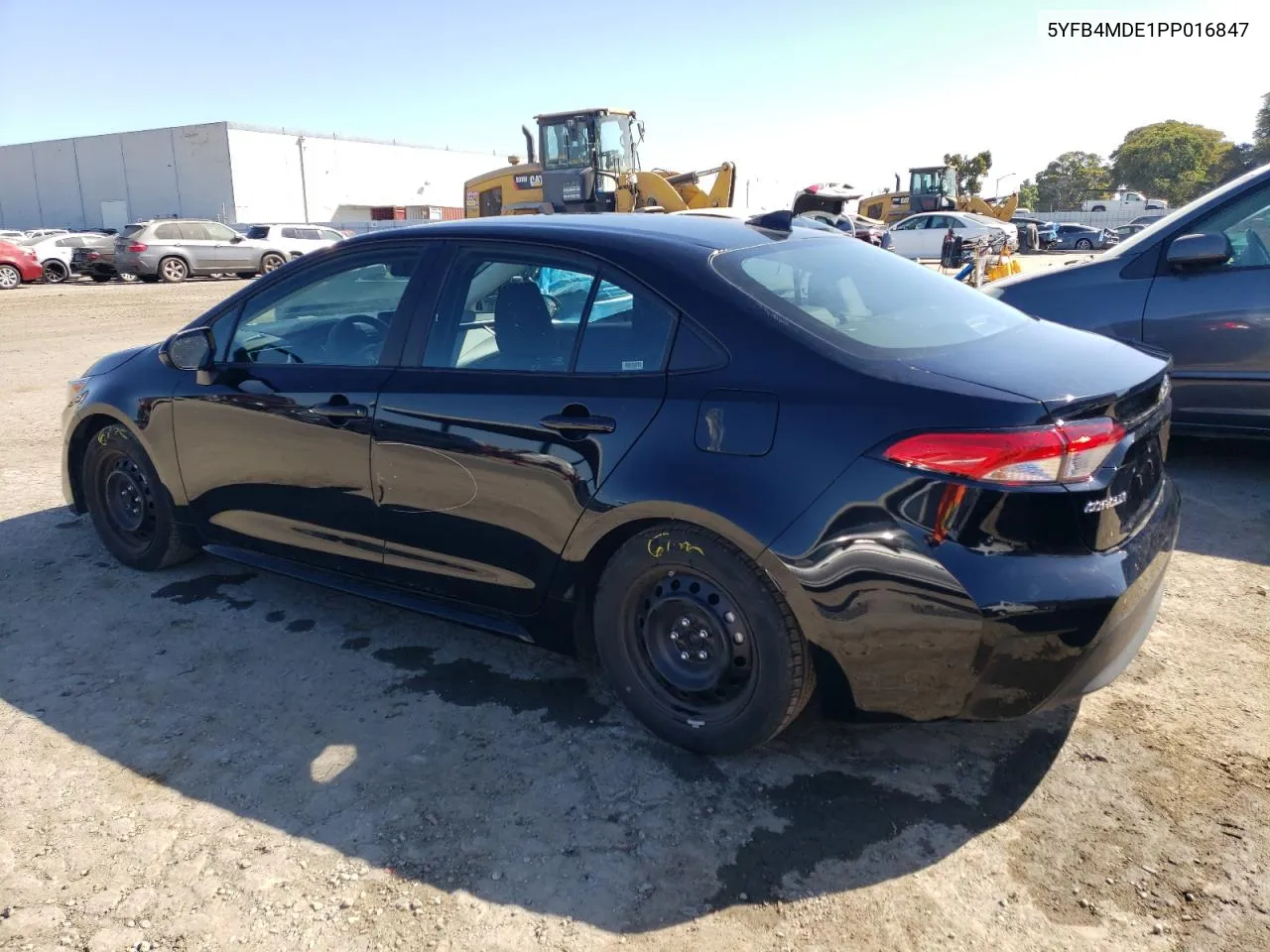 2023 Toyota Corolla Le VIN: 5YFB4MDE1PP016847 Lot: 61948714