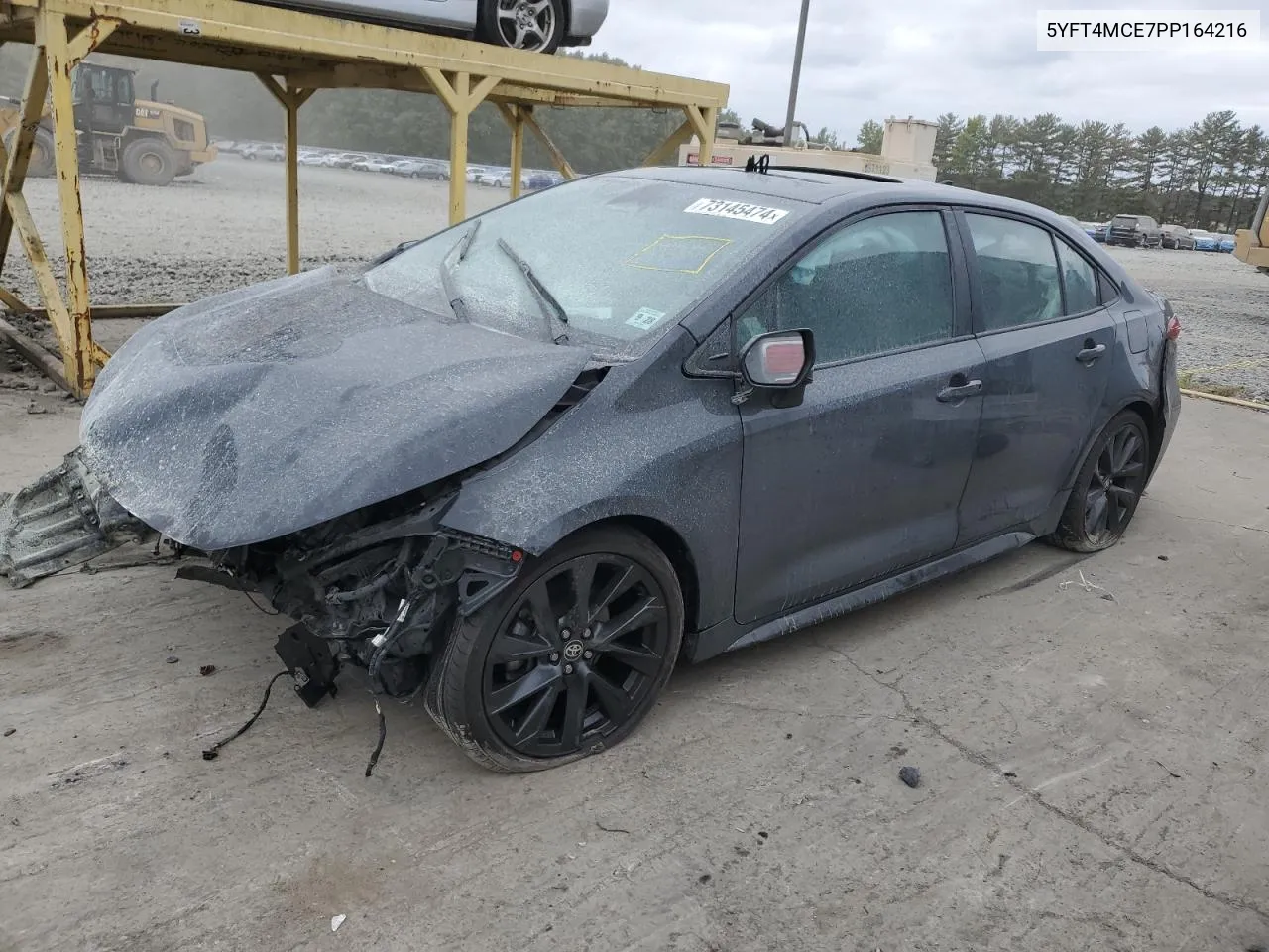 2023 Toyota Corolla Xse VIN: 5YFT4MCE7PP164216 Lot: 73145474