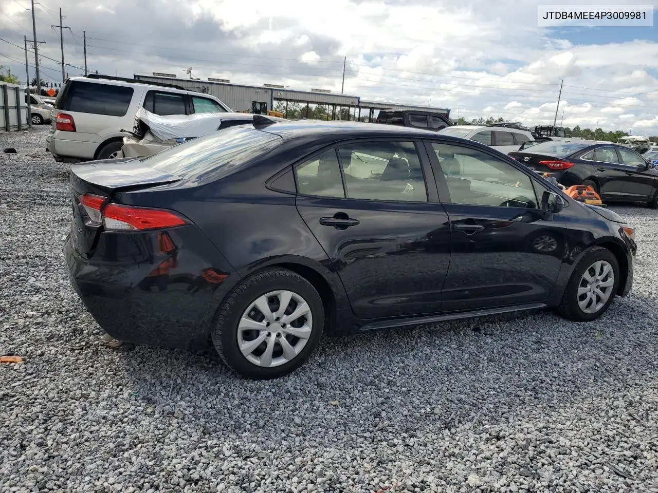 JTDB4MEE4P3009981 2023 Toyota Corolla Le