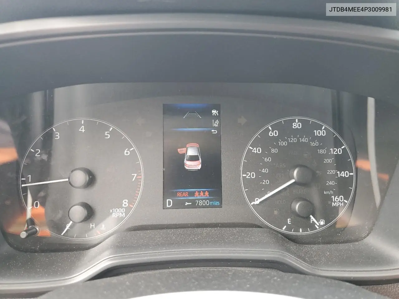 JTDB4MEE4P3009981 2023 Toyota Corolla Le