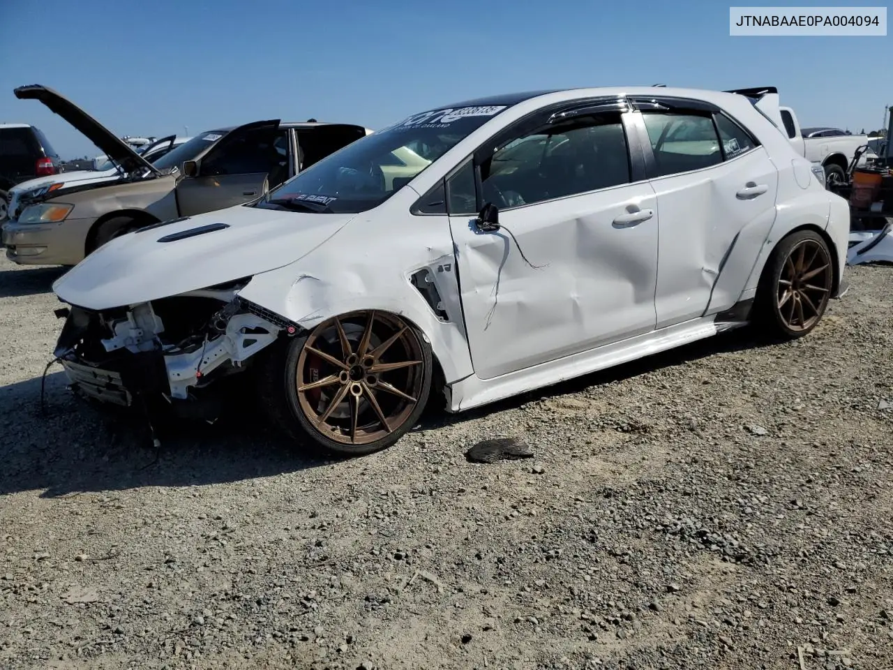 JTNABAAE0PA004094 2023 Toyota Gr Corolla Core