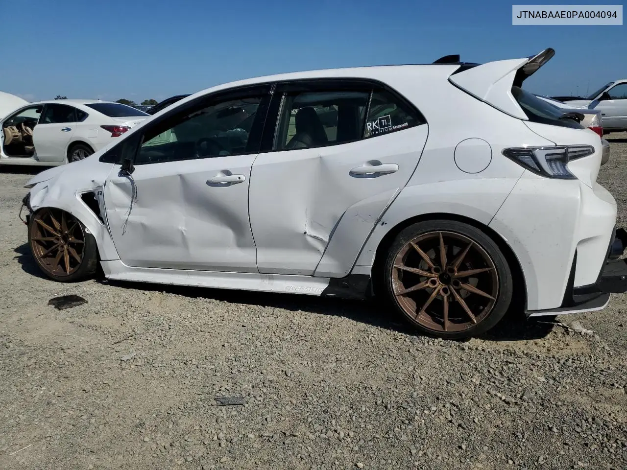 JTNABAAE0PA004094 2023 Toyota Gr Corolla Core