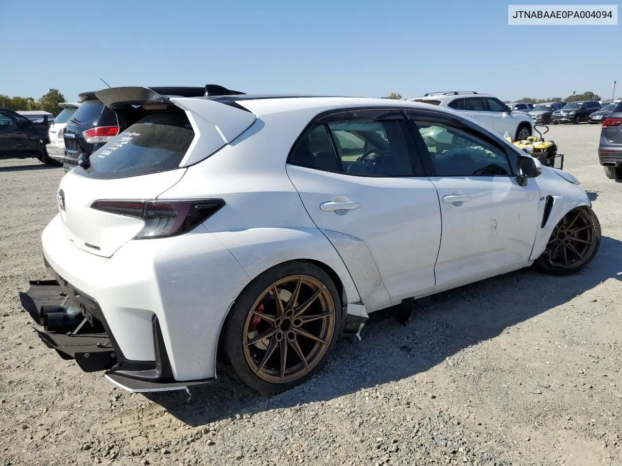 JTNABAAE0PA004094 2023 Toyota Gr Corolla Core