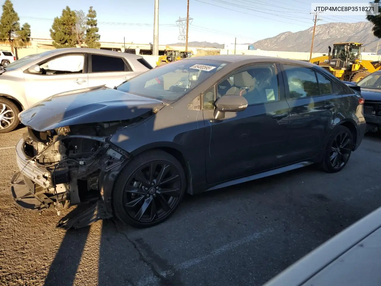 JTDP4MCE8P3518271 2023 Toyota Corolla Se