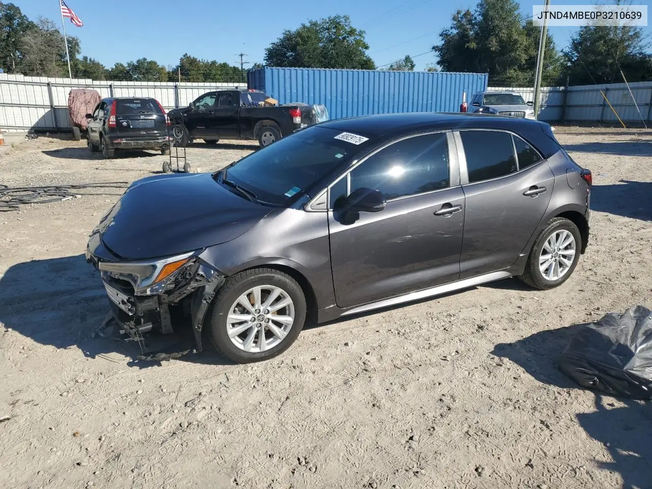 JTND4MBE0P3210639 2023 Toyota Corolla Se