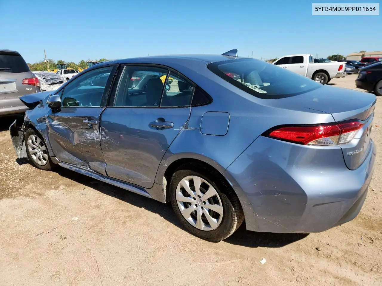 5YFB4MDE9PP011654 2023 Toyota Corolla Le